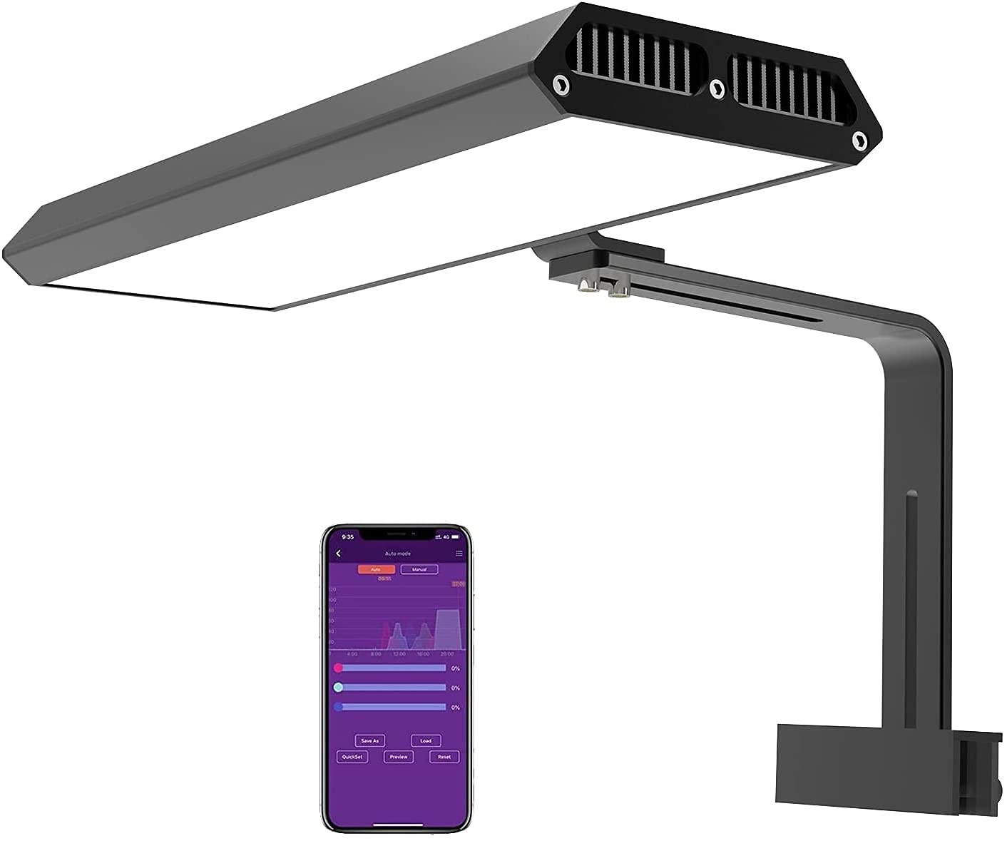 Buy Chihiros RGB Vivid Mini App Dimmable Aquarium RGB LED Light with