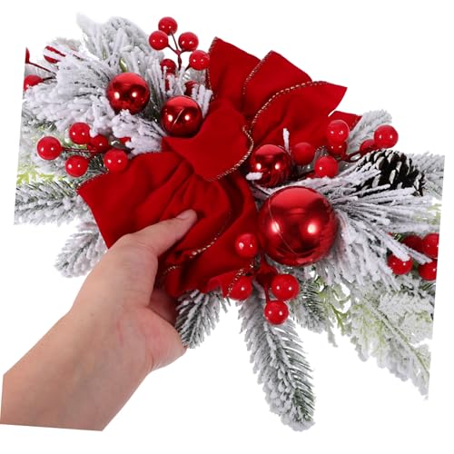 Couronne de Noël lumineuse pré-éclairée à LED basse conso - 5