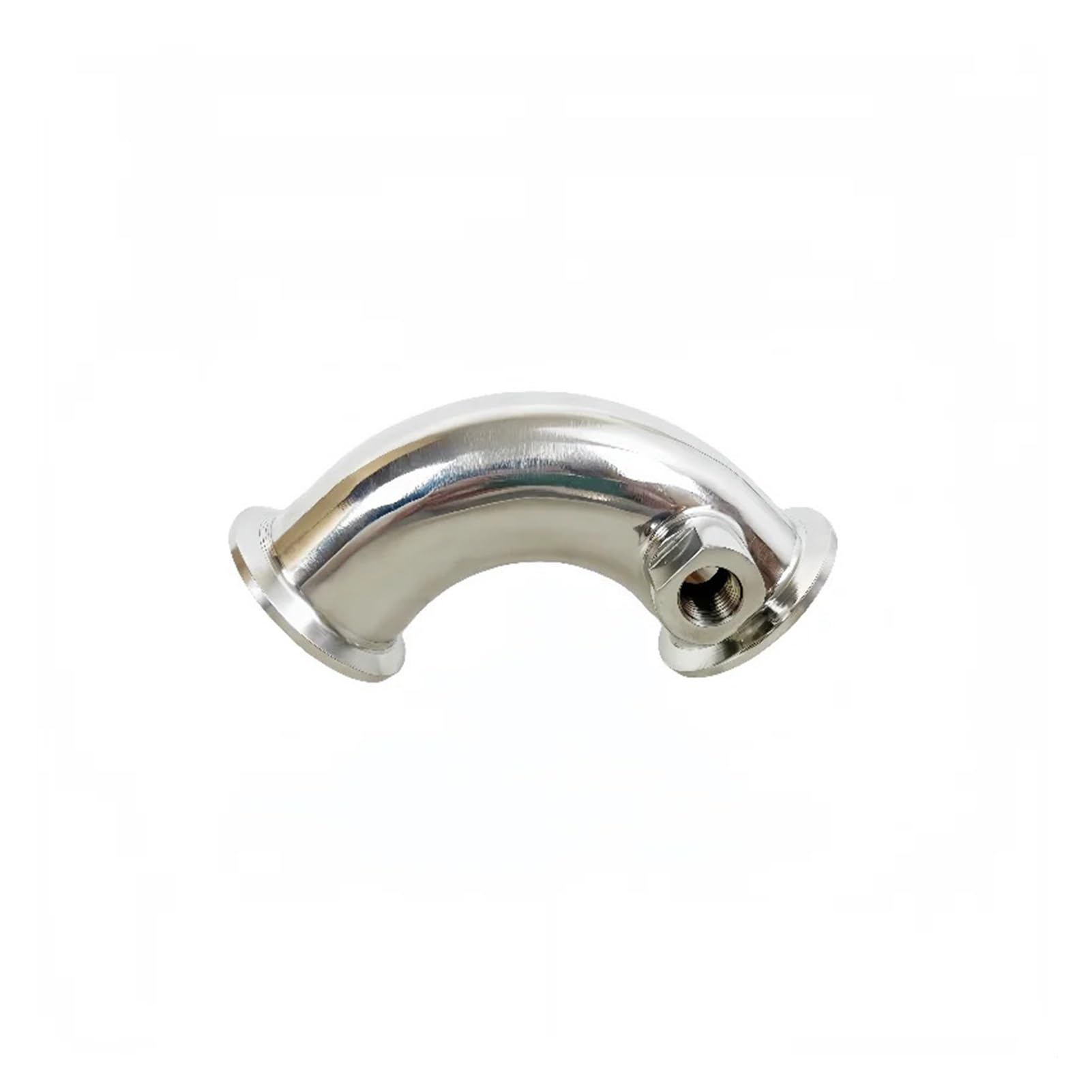 Curvatura del tubo a tre morsetti da 1,5/2 pollici a 90 con raccordo for a gomito filettatura femmina 1/4"(2inchOD64mm)