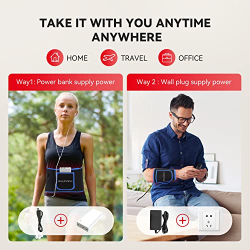 HALIDODO Red Light Therapy Belt, Infrared Red Light