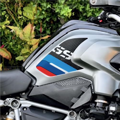 Autocollants résine 3D pour R 1200 GS 2013-2016 LC protections latérales moto multicolores