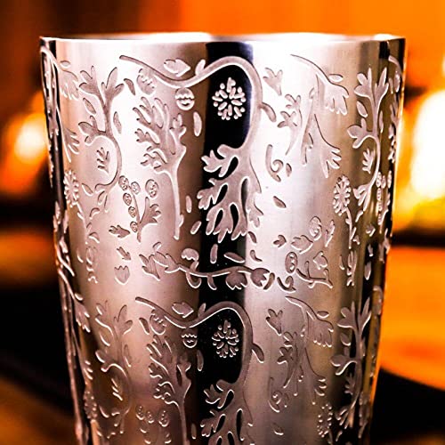 Shaker de cóctelas Boston Shaker Sanfly grabado para martini 4