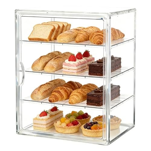 GOEDCH 40 �  30 �  25 cm 4 capas de vitrina