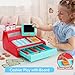 lalalark Cash Register Toy for Kids – Detachable Write & Erase Pad, Play Money, Credit Card, Grocery Store Playset, Preschool Activities, Educational Learning Toy, Toddler Birthday Gift