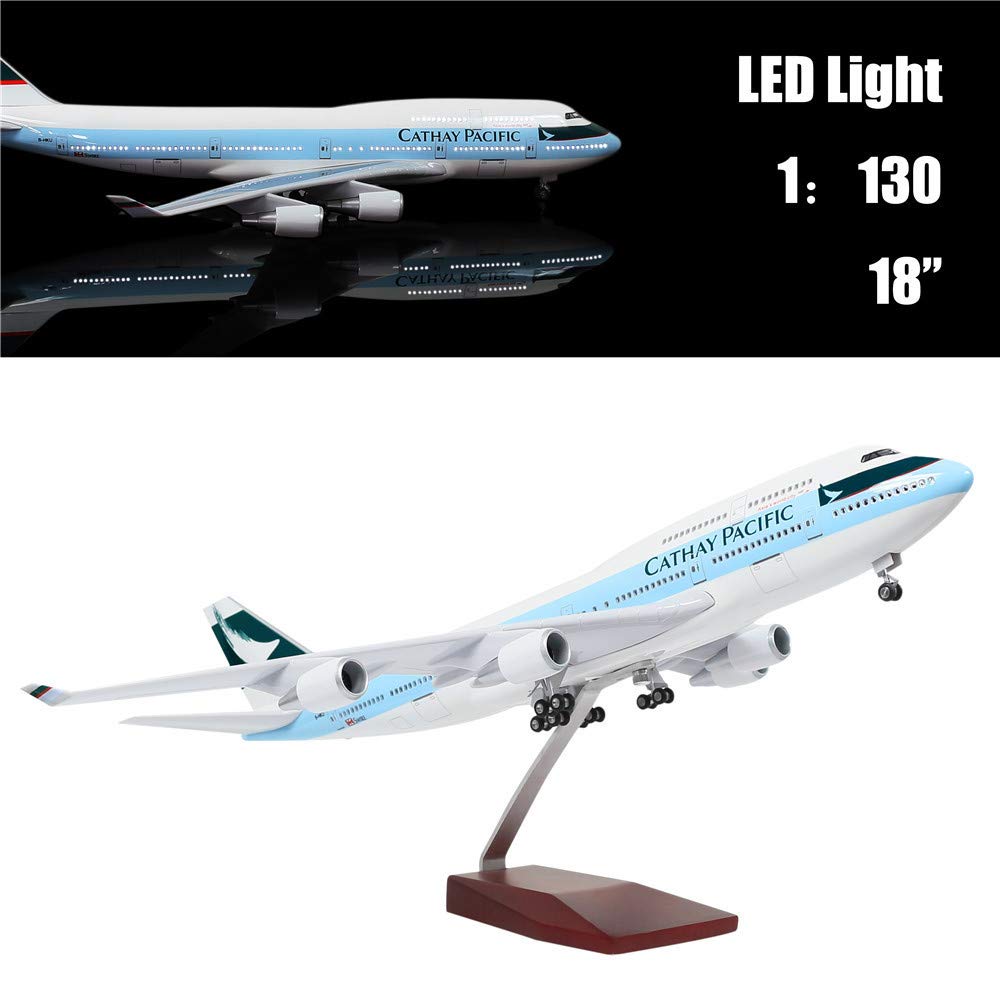 Buy 24Hours 18” 1130 Scale Model Airplane Private Jet Model HK Cathay