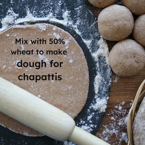 Forgotten Foods Multi Millet Flour 800 Gm (2 X 400 G Packs) - Dry Roasted 7 Multigrains, Finely Milled, Naturally Farmed, Gluten Free, Superfood Atta - Perfect for Healthy Rotis Forgotten Foods Multi Millet Flour 800 Gm (2 X 400 G Packs) - Dry Roasted 7 Multigrains, Finely Milled, Naturally Farmed, Gluten Free, Superfood Atta - Perfect for Healthy Rotis