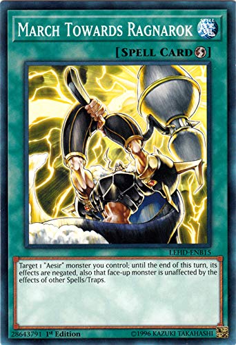 Yu-Gi-Oh! - March Towards Ragnarok - LEHD-ENB15 - Common - 1st Edition - Legendary Hero Decks - Aesir Deck
