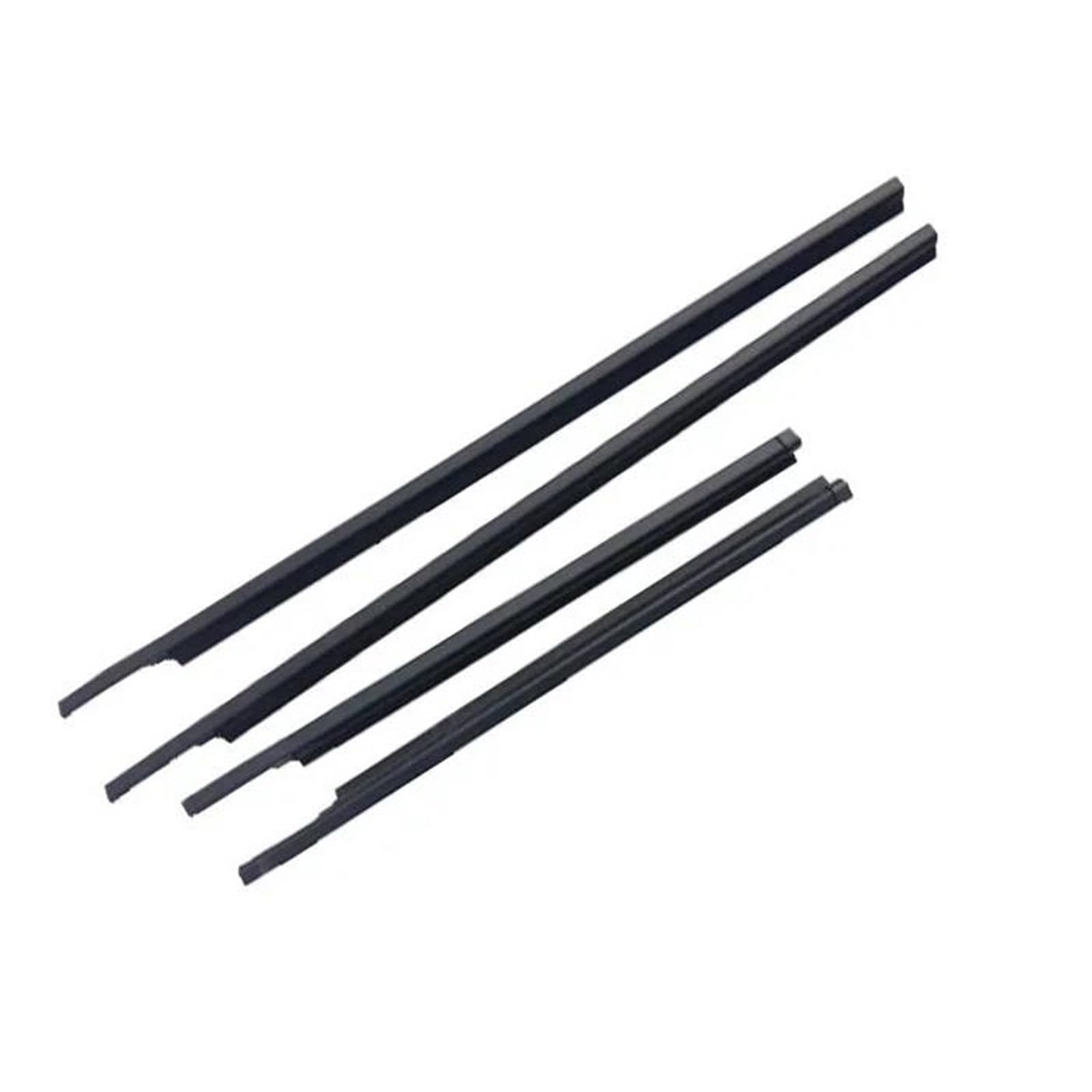 Yuqudgelky One Color 4 Pieces Outside Window Glass Rubber For Suzuki For Swift 2006-2009 83811-77J00 Hatchback Weatherstrip
