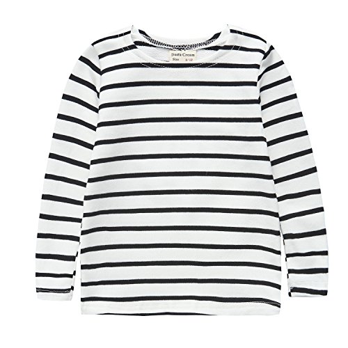 black and white striped shirt baby