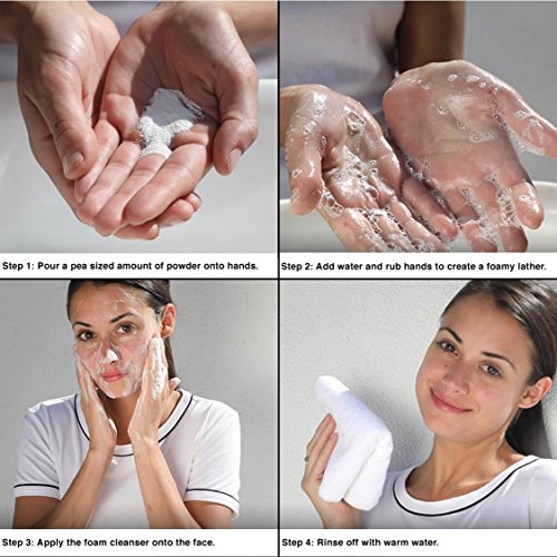 Hanalei Cruelty-Free And Paraben-Free Papaya Powder Face Cleanser For Gentle Cleansing And Brightening For All Skin Types Full Size (60G) #TOP3