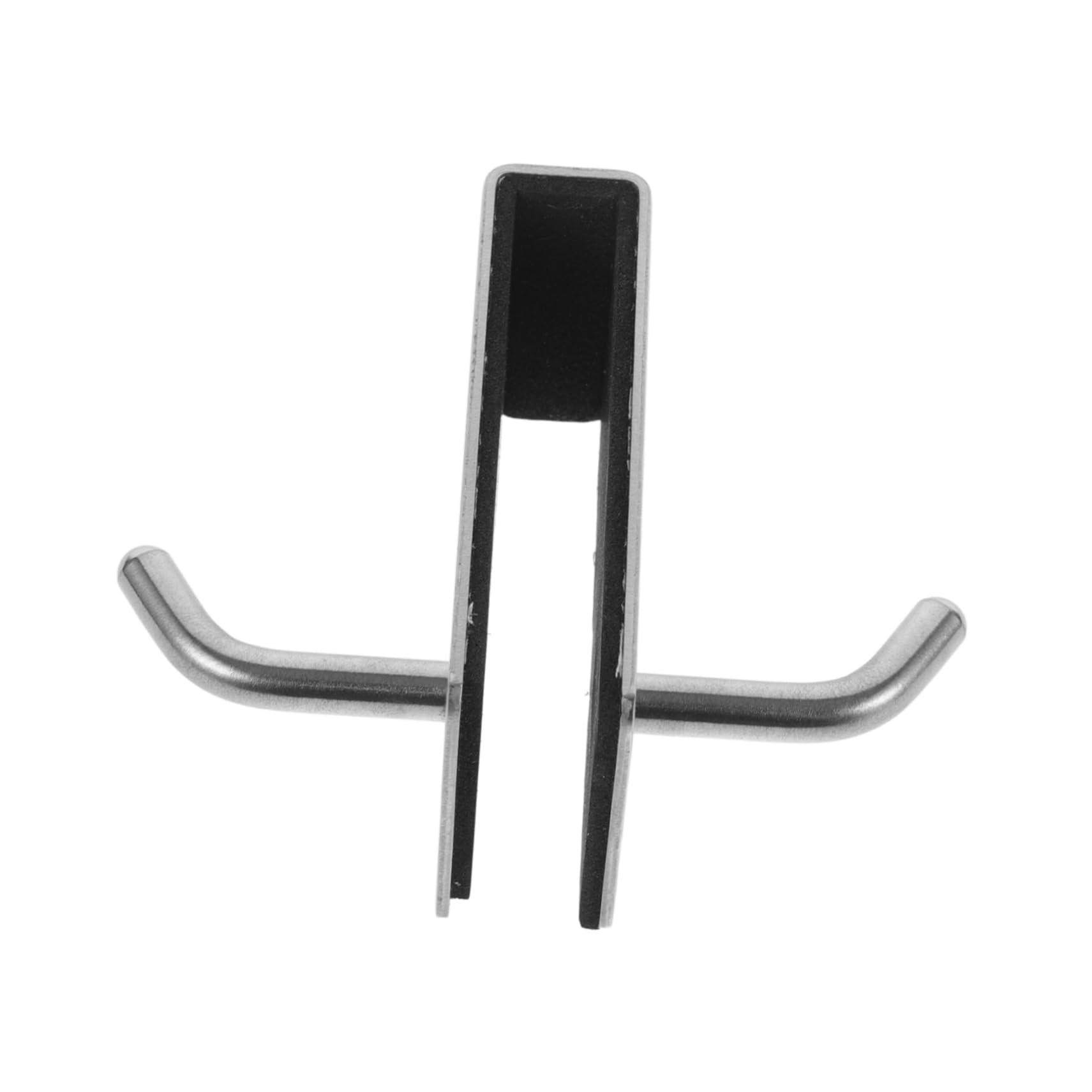 OSALADI 5piezas Gancho De Puerta Doble Para Baño Soporte Inoxidable Resistente Sin Perforación Para Colgar Toallas Cocinas Dormitorios y Oficinas