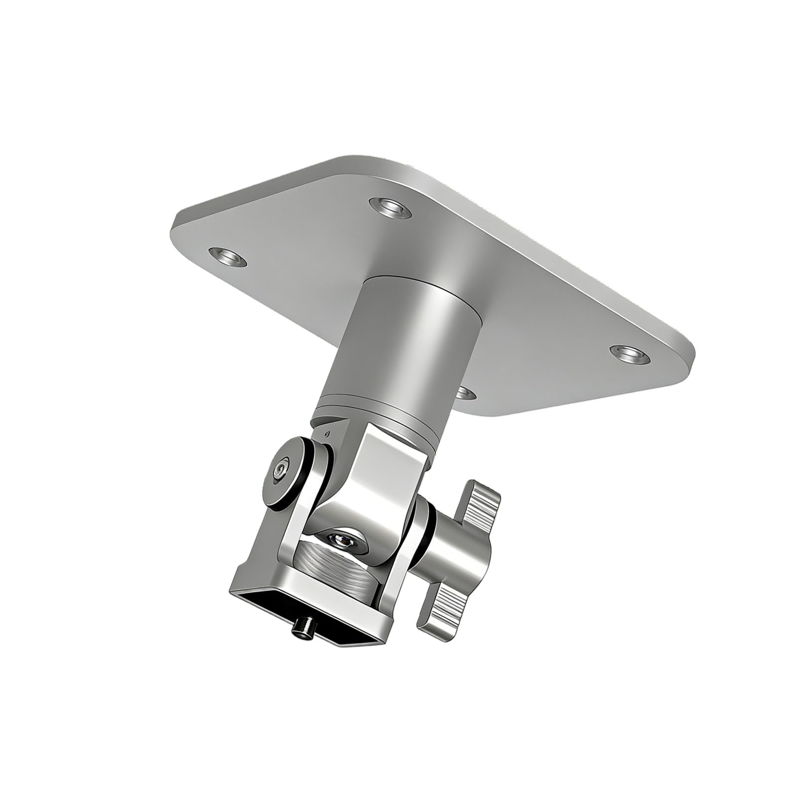 Soporte de techo para proyector de rotación de 360 grados con liberación para uso doméstico, suspensión deslizante de 10 kg