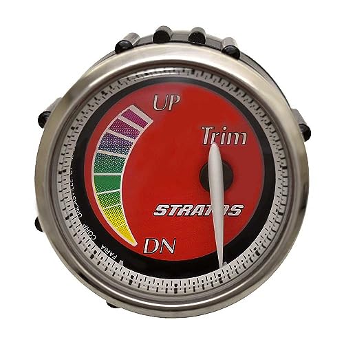 Stratos Boat Trim Gauge GP7857A | Faria Evinrude Johnson 2 Inch