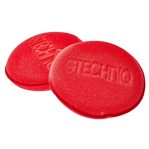 Gtechniq AP3 Dual Layered Soft Foam Applicator for Glass Surface Preparation and Treatment, 1 Count, Red