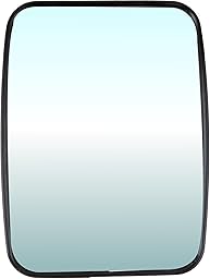 MAYO Espejo retrovisor Ama Tractor 230x180 mm: Espejo retrovisor para tractor Fiat referencia original 5126233 y 9958752, Abrazadera de conexión diámetro 18-20 mm, Made in Italy