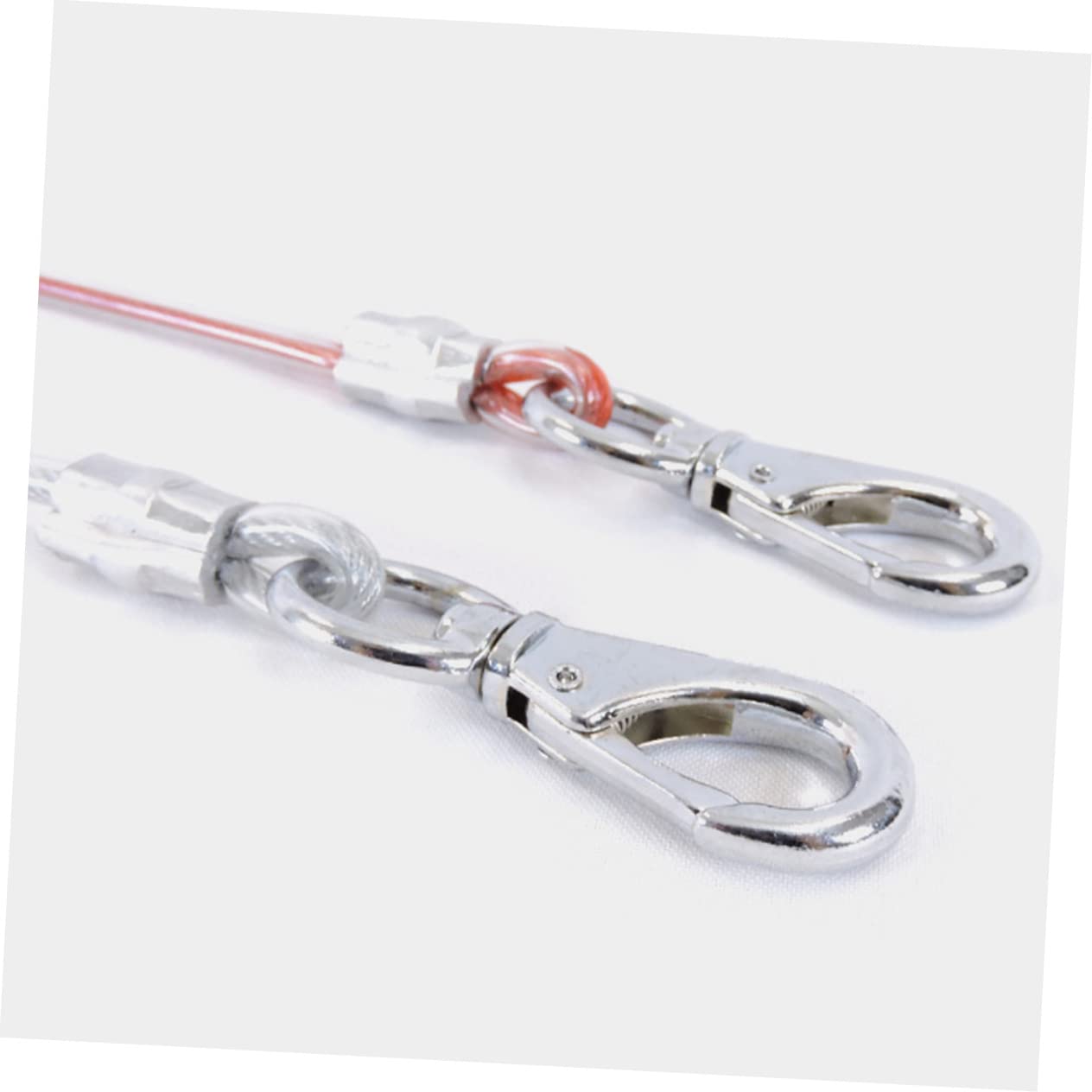 Happyyami Chew Dog Leash for Medium Large Dogs 0.6mm x 120cm Training Lead for Outdoor Walking