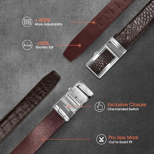 Alligator Leather Belt Men Crocodile Belly 1.5" width Pin Gold Buckle Removal Dress Golf Luxury Premium Handmade2