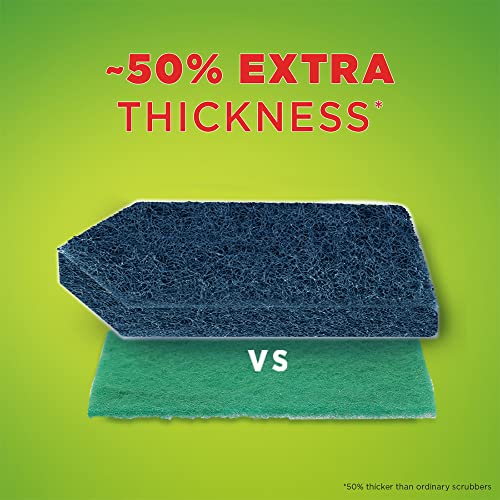 Image of Vim Dishwash Liquid Gel Lemon, With Lemon Fragrance, Leaves No Residue, Grease Cleaner For All Utensils, 500 ml Bottle & Vim Scrub EASY Pack of 5