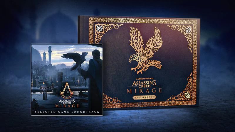 Assassin's Creed Mirage Collector's Case With Statue, Steelbook Case, Artbook, SoundTrack (No Game Included)
