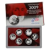2009 S US Mint Quarters Silver Proof Set OGP