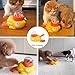 Low Feeder for DogInteractive Dog Treat Dispenser, Puzzle Feeder Dog, Duck Pet Feeder for Healthy Eating, Interactive Treat Dispenser Toy for Dogs and Cat