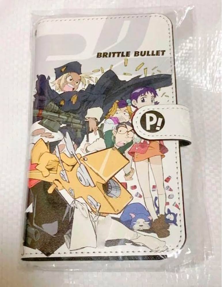 Amazon | フリクリ展 flcl 手帳型 スマホケース BRITTLE BULLET