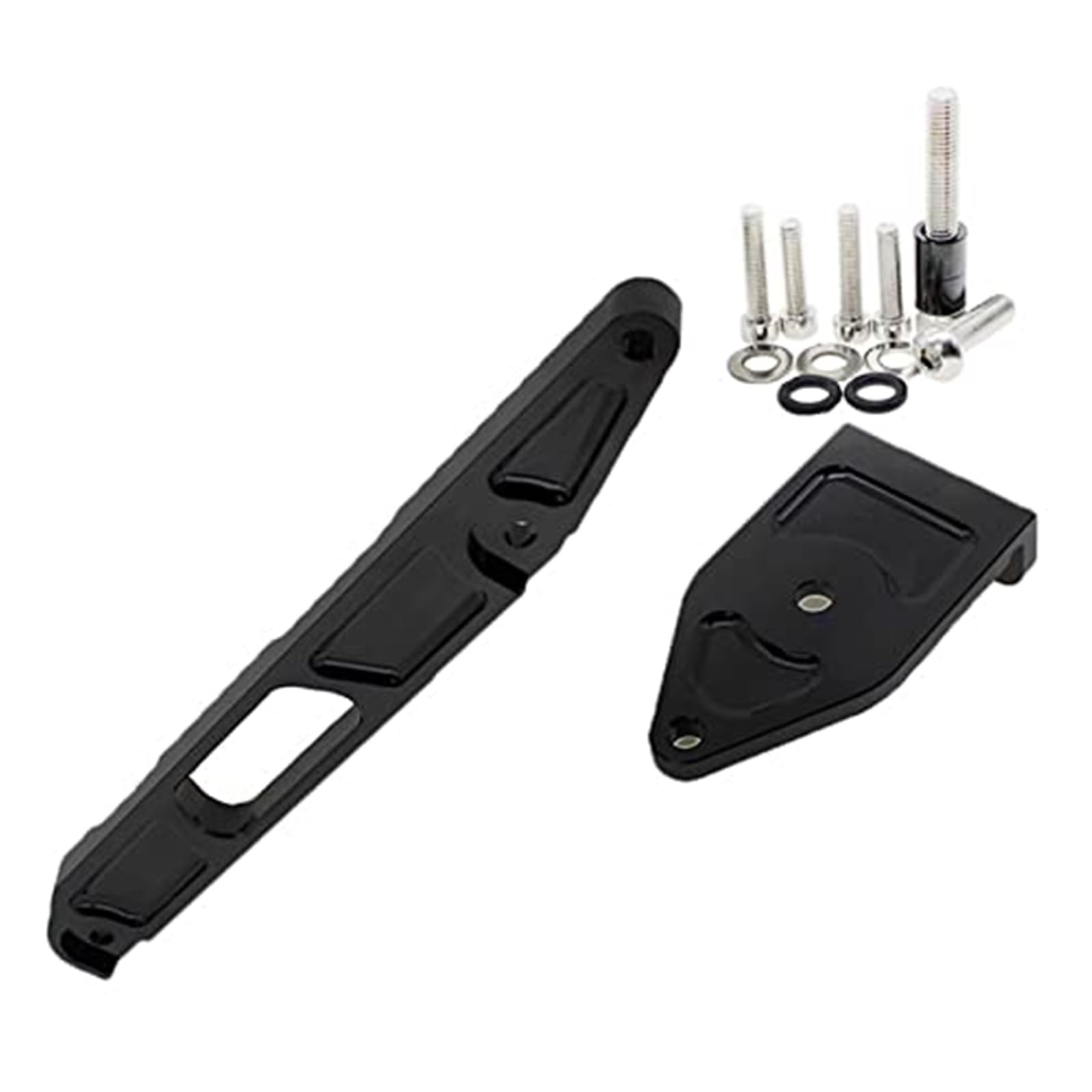 Wspornik stabilizatora węgla motocykla CNC, XJR1300 XJR 1300 2002-2015, zestaw wsporników montażowych Jednostka sterująca jazdą motocyklem(BLACK 5)