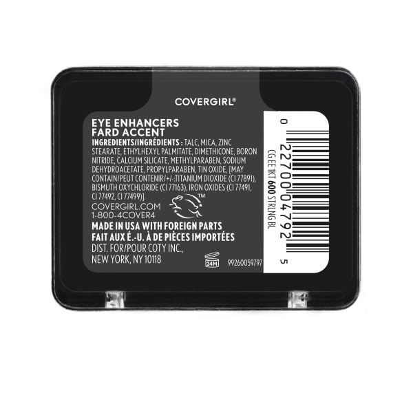 COVERGIRL - Eye Enhancers 1-Kit Eyeshadow, silky, sheer formula, double ended applicator, 100% Cruelty-free
