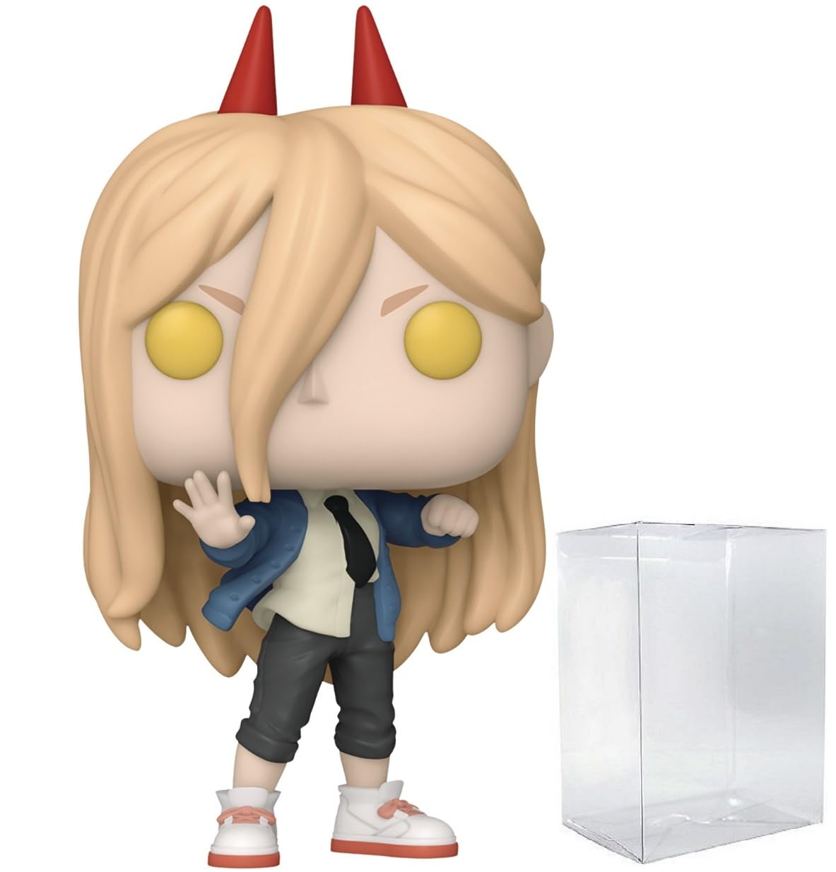 【新品・アメリカ輸入品】Funko Pop! チェンソーマン デンジ パワー Amazon.com: POP Anime: [Chainsaw Man] Power Funko Vinyl Figure