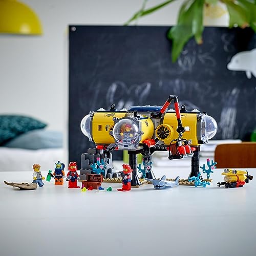 LEGO City Ocean Exploration Base 60265 Toy 497pcs Building Blocks