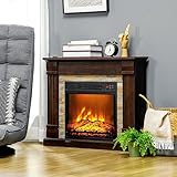 Zoom IMG-1 homcom camino elettrico con cornice