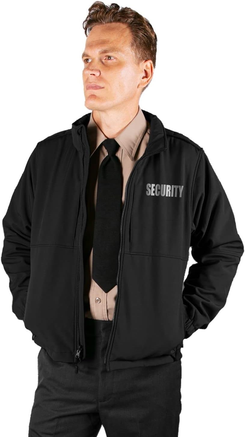 RYNO GEAR Men's Tactical Security Soft Shell Jacket