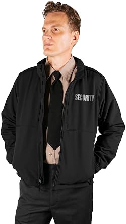 RYNO GEAR Mens Tactical Security Soft Shell Jacket