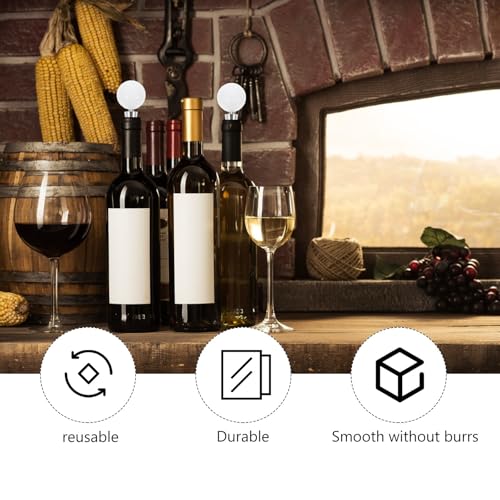 Tapón de vino de aleación resistente y accesorio de golf para botellas de bar 4