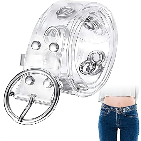 LWZko Cinturón de Moda Transparente para Mujer Cover