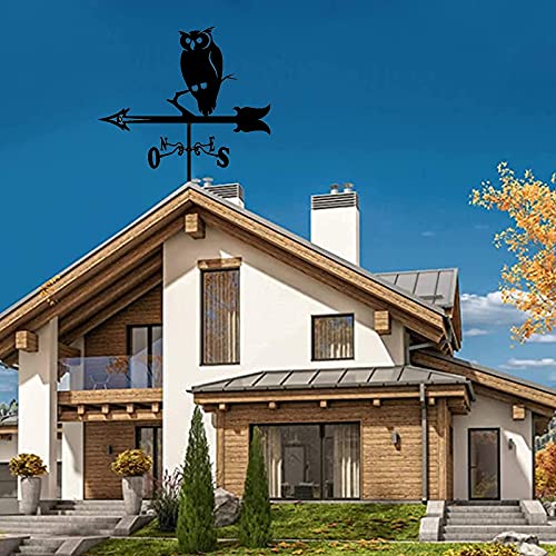 Girouette outil de mesure extérieur avec indicateur de vent en métal