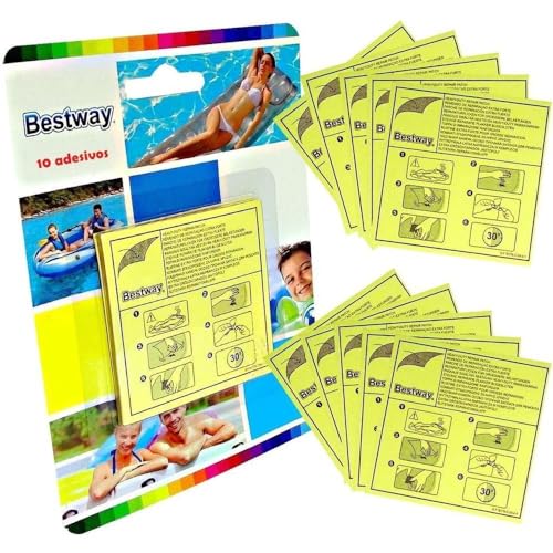 Bestway 62068 Underwater Adhesive Repair Patch, Multicolor