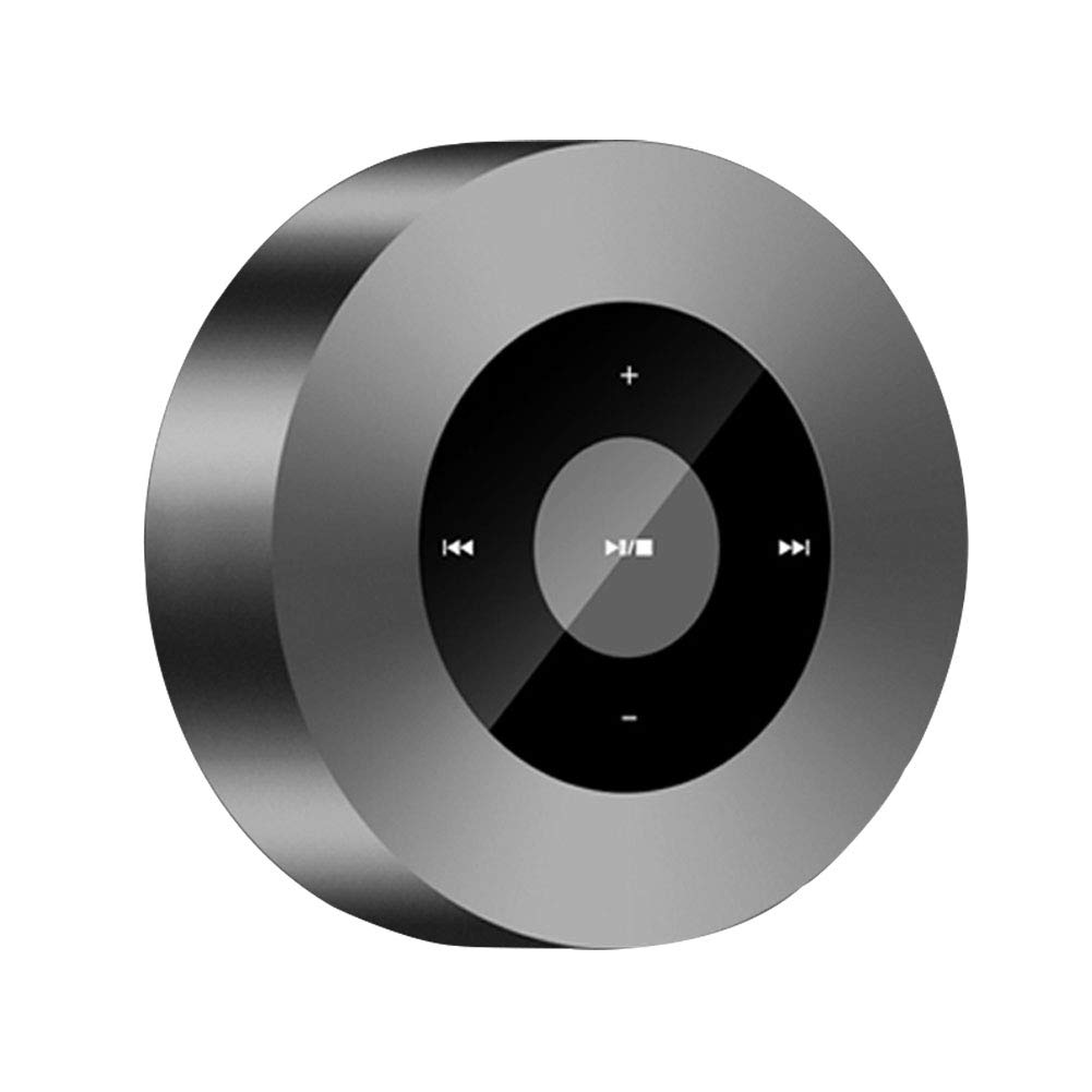 Speaker Bluetooth Manos Libres Altavoz Bluetooth Altavoz Bluetooth Despertador Pantalla Táctil Inteligente Botón Táctil de Luz Suave Altavoces Multifuncionales,Gris