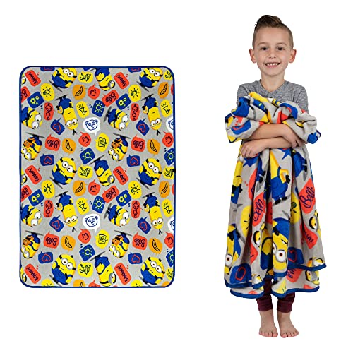 Franco Couverture en Peluche Super Douce 117 x 152 cm Minions de Moi - Moche et méchant