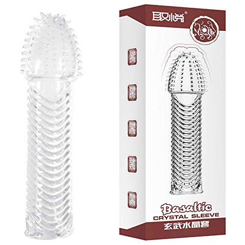 Capa Peniana Basaltic com Textura e Glande Avantajada 15 cm x 4 cm