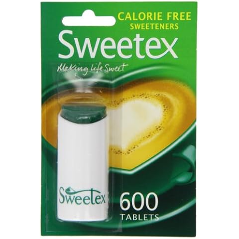 Sweetex Zero Calorie Sweetener Tablets, 600 Count Cover