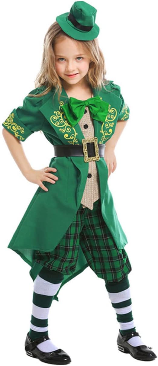 [TOYANDONA] 衣装 ファンシー 服 ハロウィン キッズ コスチューム スーツ キッズ 衣装 キッズ レプラコーン コスチュ