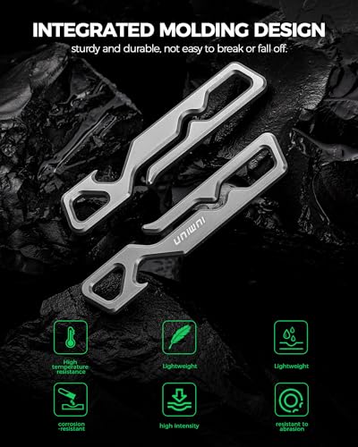 Image of Grade 5 Titanium Anti-Lost Pocket Key Clip for Pants Bags | Light Grade 5 titanium, Anti-deformation, Rust & corrosion resistant, Slim compact, No bulge
