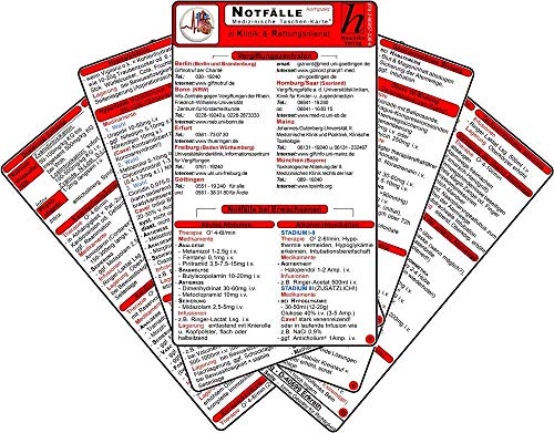 Notfälle 'kompakt' in Klinik & Rettungsdienst: Ideal für die Intensivstation, Intensivpflege, Ambulanz, Rettungssanitäter, Rettungsassistenten, Notfallsanitäter