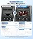 2+64G,Podofo Autoradio Für Jeep/Chevrolet/Chrysler/Dodge Wireless Carplay Android Auto mit Touchscreen 7”,Android Auto Stereo mit AHD Rückfahrkamera GPS Bluetooth RDS/FM Radio/CANBUS