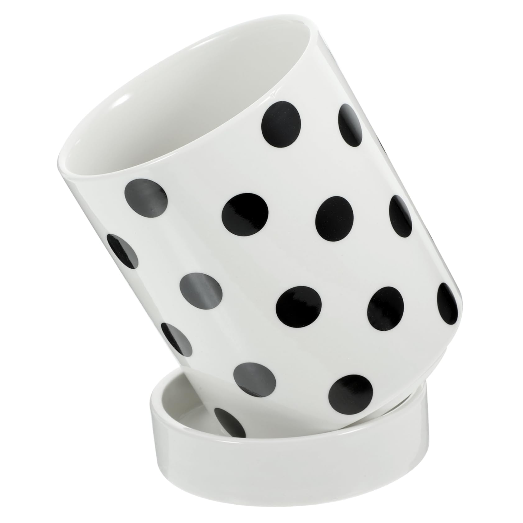 Cabilock Soporte Capa de Cerámica para Utensilios Doble Cocina Escurridor y Accesorio Funcional Almacenamiento para Palillos Cubiertos para Encimera