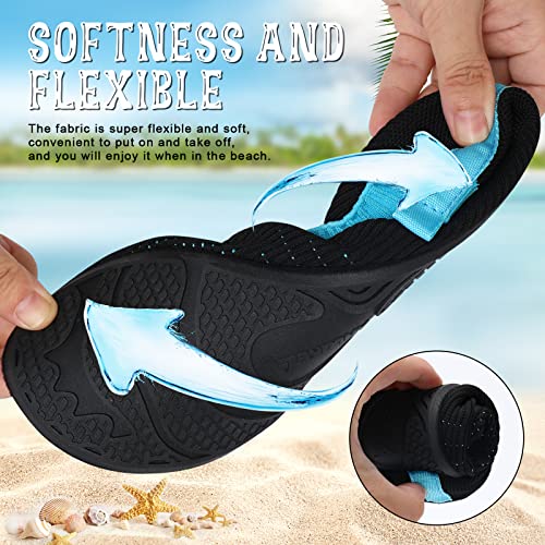 Image of ANLUKE Womens Mens Water Shoes Barefoot Quick-Dry Aqua Socks for Beach Swim Surf Water Sport