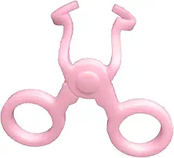 predolo Lentes de contato coloridas usando aids ferramenta de inserção de lentes de contato macias cuidados com os olhos insersor de lentes de contato, rosa