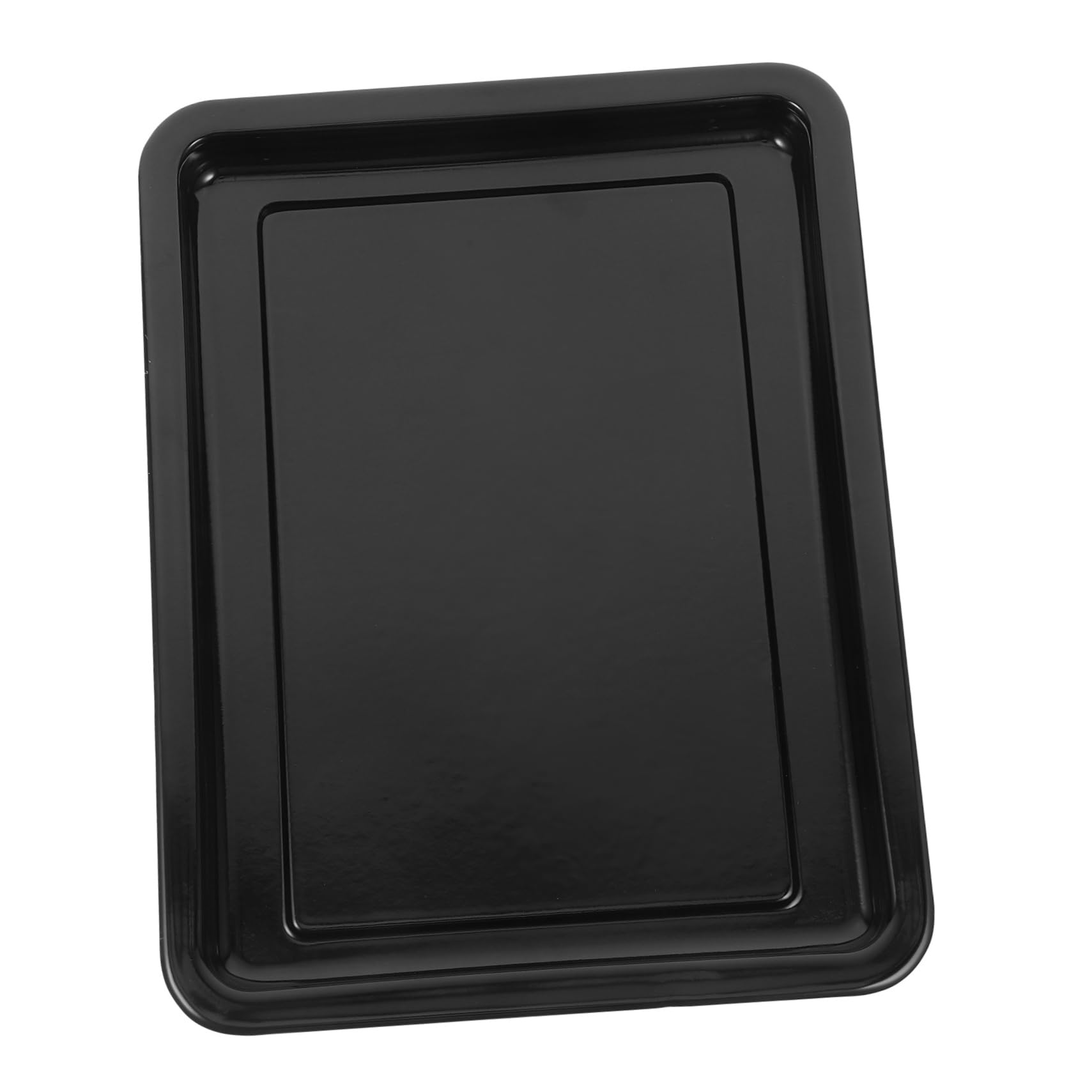 DECHOUS Outdoor Enamel Baking Pan Versatile Rectangle Roasting Tray for Induction Oven Deep Design for Grilling Meats and Vegetables Durable and Heat Resistant Bakeware