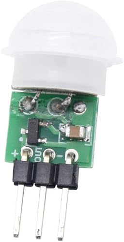 Miniatura 3 de HiLetgo 3 unids AM312 mini piroeléctrico PIR sensor humano módulo PIR infrarrojo IR sensor cuerpo manual movimiento infrarrojo IR detector